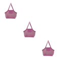 thumbnail image 1 of maskred Versatile Beach Toys Bag Durable Mesh Tote for Poolside Adventures Pink Extra Large 3Set, 1 of 6