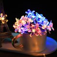 thumbnail image 3 of Guirnalda De Luz Colorida Luz Solar Al Aire Libre LED Multicolor Batería Impermeable 7M 50 LED Moda Decorativa Jardín Terraza Familia Navidad Fiesta De Pascua Patio Balcón JM  MX-0139103FYD, 3 of 4