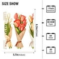 thumbnail image 3 of Bunch Of Flowers Ring Binder Notebook Journey Note Diary College Ruled Spiral Notebook Study Loose Leaf Paper A5 60 Pages, 3 of 8