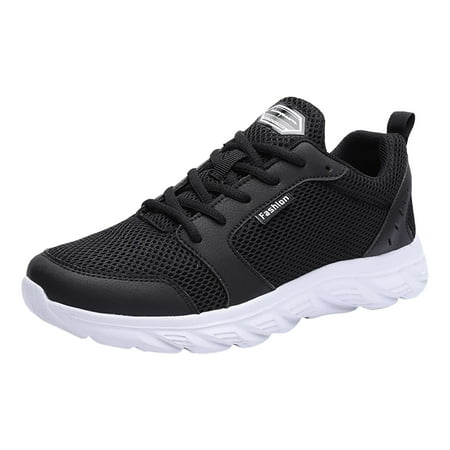 

Youmylove Men Sneakers Fashion Summer Autumn Spring Men Sneakers Sports Shoes Mesh Breathable Flat Lightweight Casual Lace Up Solid Color Zapatos De Hombre