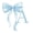 Monogrammed A, variant on Homewish Blue Bowknot Zipper Twin Comforter Sets with Fitted Sheet and 2 Pillowcases for Girls, Monogrammed A Zipper Bedding Set,4-Piece, Reversible