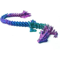 3D Printed Dragon Models,Flexible Joint Animal Long Figurines, 3D Printed Toys Stuff,Stress Relief, Fidget restlessness, ADHD Toys, Surprise Fantasy Gifts