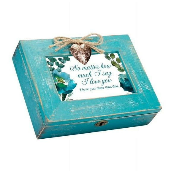 Cottage Garden L259T 6 x 4 in. No Matter How Much I Say I Love You Music Box