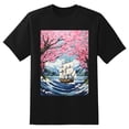 thumbnail image 2 of Plus Size Shirt for Women Black Tops for Women Short Sleeves Shirt for Women Ship2 T Shirt Crewneck Shirt for Women 5XL, 2 of 5