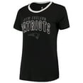 thumbnail image 2 of Juniors Black New England Patriots Foil T-Shirt, 2 of 4