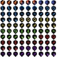 thumbnail image 2 of 144pcs Standard Dart Flights Set, Dart Flights for Steel Tip Darts/Soft Plastic Tip Darts, Dart Replacement Flights Accessories, 2 of 7