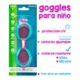 thumbnail image 3 of Goggle Infantil para Natación 3 a 8 Años Bestway Color Fucsia Plástico de Alta Resistencia Bestway Plástico Ergonómico Rosa 3 años, 3 of 5
