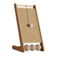 thumbnail image 4 of Cartón de gato Cardboard Desgaste resistentes a la rutina Interactiva Nido de juguete Sofá Sofá Pet Pet Toy Cat , Con Pelota, Almohadilla De Yute, 4 of 8