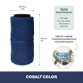thumbnail image 2 of The Beadsmith Knot It Waxed Polyester Cord – Cobalt Color – 0.7mm Diameter – Light Wax, 144 Meters (472 Feet) Per Spool – Make Jewelry, Macrame, Friendship Bracelets and DIY Crafts, 2 of 7