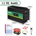 thumbnail image 2 of JIGUUN JIG-02 12 V 1000W Continuous 2000W Surge Power Inverter LCD display, 2 of 11
