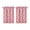 Tropica, variant on Farmhouse Watermelon Print Kitchen Curtains Set of 2 - 27.5x36 Inch Tropical Watermelon Design Tier Curtains, Light Filtering Rod Pocket Short Curtains for Home Decor