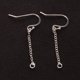 thumbnail image 4 of Conectores de joyería perfecl Ganchos de plata de ley 925, 4 of 6