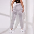 thumbnail image 4 of Gray Yoga Pants Women Cellulite 3D Leggings Womens Butt Lifting Resistance Leggings Compression, 4 of 5