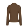 thumbnail image 5 of Rash Guard for Women Full Zip, Zip Up Long Sleeve Swim Shirts for Women, Surfing Top Sun & UV Protection S-5XL, 5 of 7