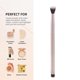 thumbnail image 4 of Farfi Brocha cosmética Profesional Fácil de Limpiar Herramientas de Maquillaje Suaves y Livianas portátiles Larga Vida útil Brocha para Sombra de Ojos de Doble Punta Regalos para Novias, 4 of 5
