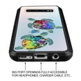thumbnail image 4 of FINCIBO Slim TPU Bumper + Clear Hard Back Cover for Samsung Galaxy S10 G973 6.1", Sea Turtles Family, 4 of 7