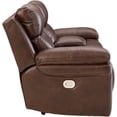 thumbnail image 4 of Ashley Furniture Edmar Chocolate Power Recliner, 4 of 10