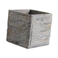 thumbnail image 2 of Almencla Jardinière Carrée Centre de Table Pot de Fleurs en Ciment pour Jardin Intérieur Extérieur Patio Grand, 2 of 8