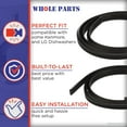 thumbnail image 5 of Whole Parts Dishwasher Door Seal Gasket Part# 3920DD3005D - Replacement & Compatible with Some Kenmore and LG Dishwashers, 5 of 6