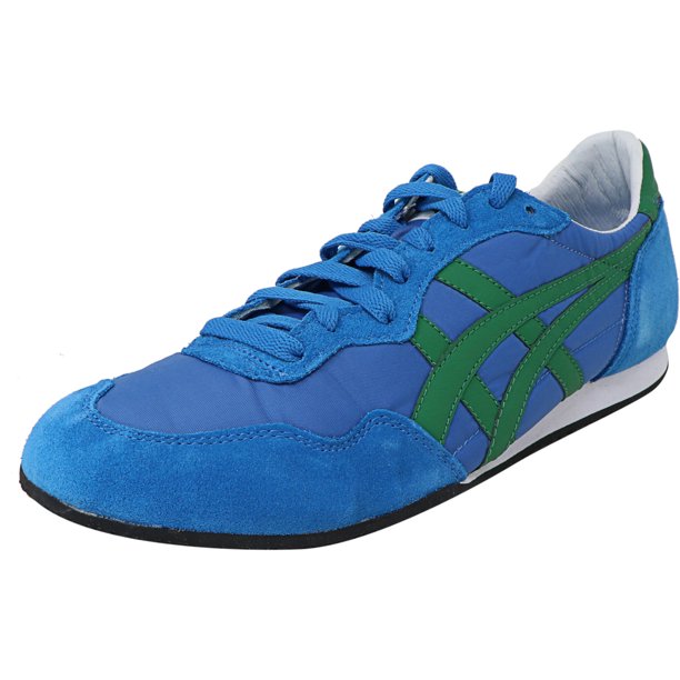 Onitsuka Tiger Serrano Mid Blue Green Ankle High Canvas 12 5m 11m Walmart Com Walmart Com