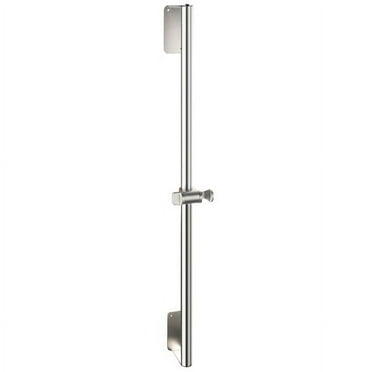 Stainless Steel 31.5-Inch Shower Sliding Bar Drilling-free Bathroom Accessories Brushed Nickel