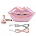 thumbnail image 3 of Teléfono de Labios, Galvanoplastia Rosa Labio Divertido Galvanoplastia Teléfono de Labios Teléfono de Moda Máxima Comodidad, 3 of 8