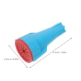 thumbnail image 2 of COOPHYA 2Pcs Marine Wire Connectors Blue Plastic For Electrical Wiring Components R3 Spiral Design, 2 of 8