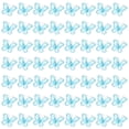 thumbnail image 1 of Uxcell 50Pcs Mariposas para Manualidades, Mariposa de Organza de Alambre de Malla de 1.2" para Decoración de Hogar DIY, Ropa, Boda, Azul, 1 of 6