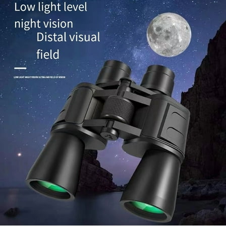 20X50 Powerful Binoculars Long Range Telescope Professional BAK4-Prism Large Eyepiece Monocular for Hunting