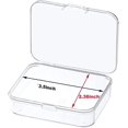 thumbnail image 2 of Contenedores de almacenamiento de plástico YONGSHENG 12 piezas caja rectangular transparente, 2 of 5