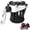 A-Chrome H-4.1inch, variant on Goldwing GL1800 Motorcycle Handlebar Cup Holder Water Bottle Drink Holder Compatible with Honda Gold Wing GL 1800 Trike 2001-2021 F6B 2013-2021 (A-Black H-4.1inch)