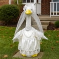 thumbnail image 4 of All Season Holiday Porch Goose Outfit Set, Lawn Patio Yard Goose Clothes for Valentine Easter St. Patrick Summer Fall Christmas, 4 of 6