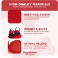 thumbnail image 4 of GFDYREE Step in Dog Harness for Small Dogs No Pull, XX-Small, Red - Adjustable Harness with Padded Mesh Fabric and Reflective Trim - Buckle Strap Harness for Dogs, 4 of 7