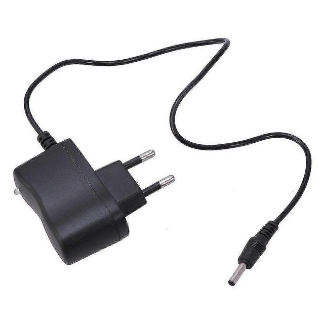 High-quality Led Flashlight 18650 Battery Charger Led Headlight Direct Charge Eu Plug (black)