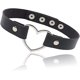 thumbnail image 1 of Collar de cuero TUNC Ajustable Corazón PU Punk, 1 of 4