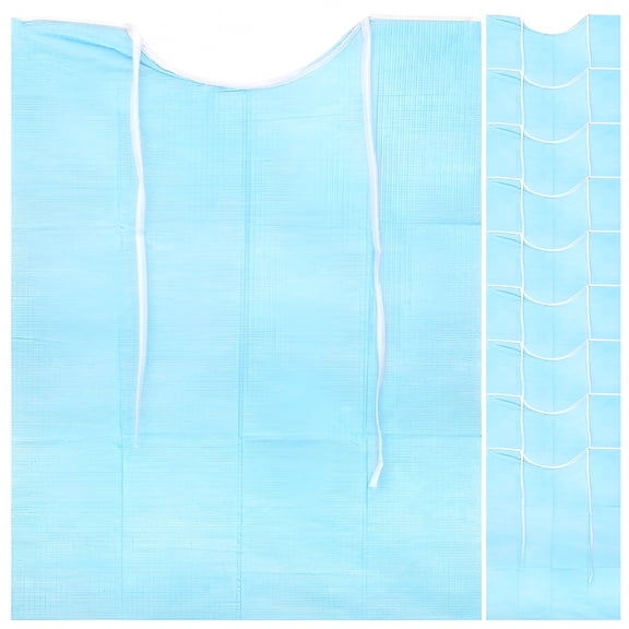 ACDANC 10 Pcs Disposable Bib for Adults Eating Bibs Breathable Man Elder Paper