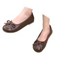 thumbnail image 3 of oqasdz Womens Casual Shoes Elegant Embroidered Mesh Breathable Flat Sandals with Satin T Strap Design for Everyday Comfort Summer Outdoor, 3 of 7