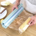 thumbnail image 3 of ENJOYW Solid Food Wrap Dispenser Cling Film Cutter Storage Holder Kitchen Tool Cling Film Cutter, 3 of 7