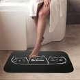 thumbnail image 4 of 1pc Three Cats in Bathroom Absorbent Non-Slip Bathroom Thickened Flannel Rug Decor,Soft,Quick Drying,Suitable For Indoor/outdoor Use,Bathrooms,Bedrooms,Kitchens,Terrace,Laundry Rooms,16"x24", 4 of 9