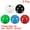 Rouge/vert/blanc/noir/bleu, variante sur Unique Bargains Tête de Joystick Rouge/vert/blanc/noir/bleu Boule à Bascule Poignée de Remplacement pour Jeu d'Arcade