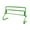 green, variant on QccHieUs Agility Hurdle Adjustable Obstacles Jumping Bar Set Speed Training Equipment Set blue