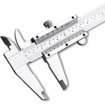 Vernier Caliper Measuring Tool 6", 0-6Inch/0-150mm Manual Non Digital Calipers, 0.001"/0.02mm High Precision Durable Micrometer