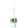 thumbnail image 2 of Travelwant Leather Plant Hanger Vegan Premium PU Straps Adjustable Length, Planter Holder for Indoor Plants, Hang from Wall Ceiling Window, Modern Boho Home Decor-29.92" x 5.71" x 5.71", 2 of 7