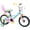 Pink, variant on RULLY 12" Kids Bike for 2 3 4 Years Girls 33-41 inch Tall, Girls Toddler Bicycle with Training Wheels, Doll Bike Seat & Coaster Brake, Rainbow Bike, Macarons