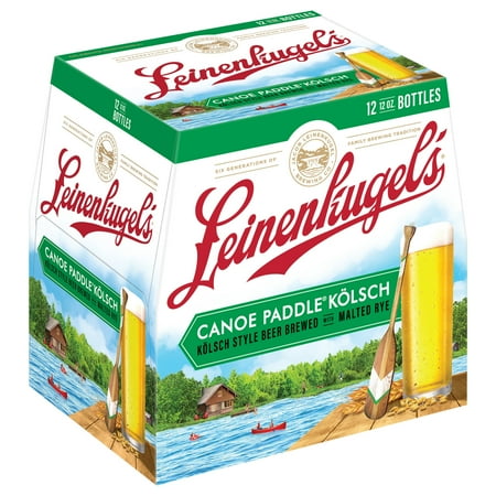Leinenkugel's Canoe Paddle Kolsch Craft Beer, 5% ABV, 12 Pack, 12 fl. oz. Bottles