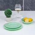 thumbnail image 2 of Mosser Glass Dinner Plate, Round, Vintage Style 10", Green Jadeite Opaque Glass, 2 of 2