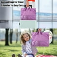 thumbnail image 7 of Numjaw Garment Bag,40 inch Garment Bags for Hanging Clothes,Waterproof Hanging Garment Bags,Garment Bags for Travel Storage(Purple), 7 of 7