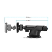 LINKPAL Adjustable Angles Magnetic Windshield All Smartphones Car Mounts