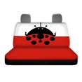 thumbnail image 6 of Psesaysky Cartoon Ladybug Rear Bench Cover Protectors with Stretchy Dustproof, Back Seat Covers for Sedan Van, 2 Pack Automotive Accessories, 6 of 7