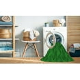 thumbnail image 2 of Ahgly Tapis Rond Lavable en Machine Intérieur Transitionnel Vert, 7 Pieds Rond, 2 of 7